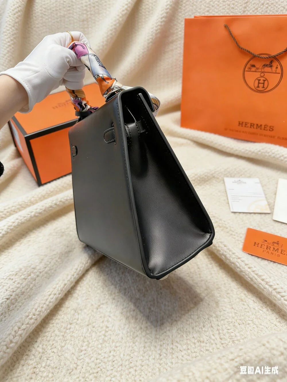 Hermès Mini Kelly II in Epsom Leather